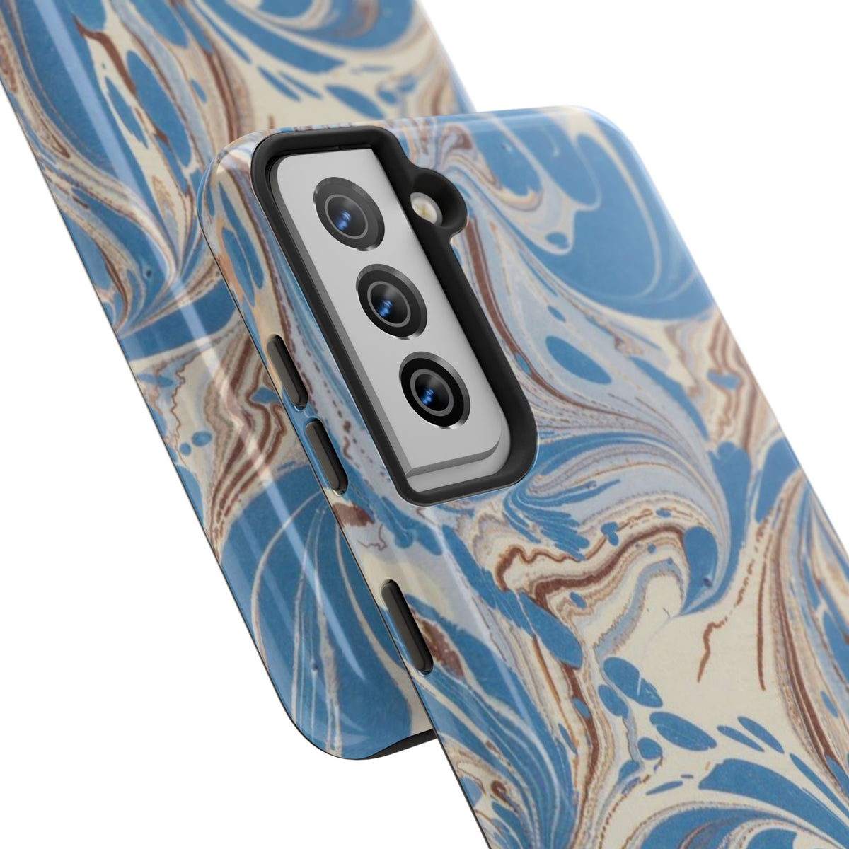 Blue Marble Swirl Phone Case