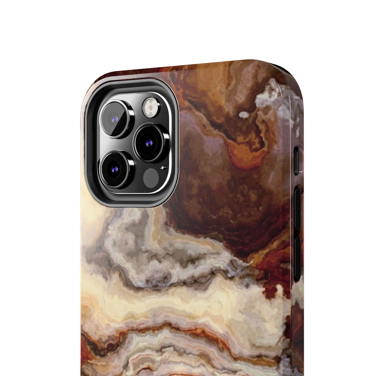 Brown Agate Marble Phone Case