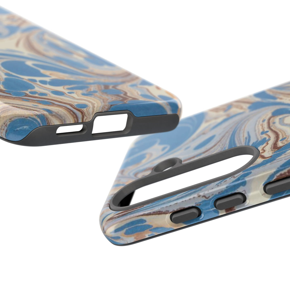 Blue Marble Swirl Phone Case