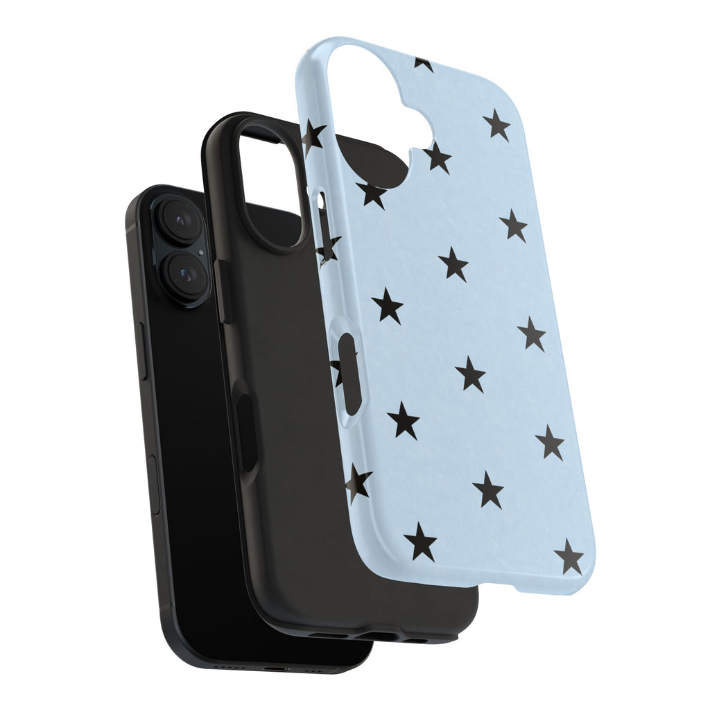 Star Baby Blue Cool Girl Phone Case