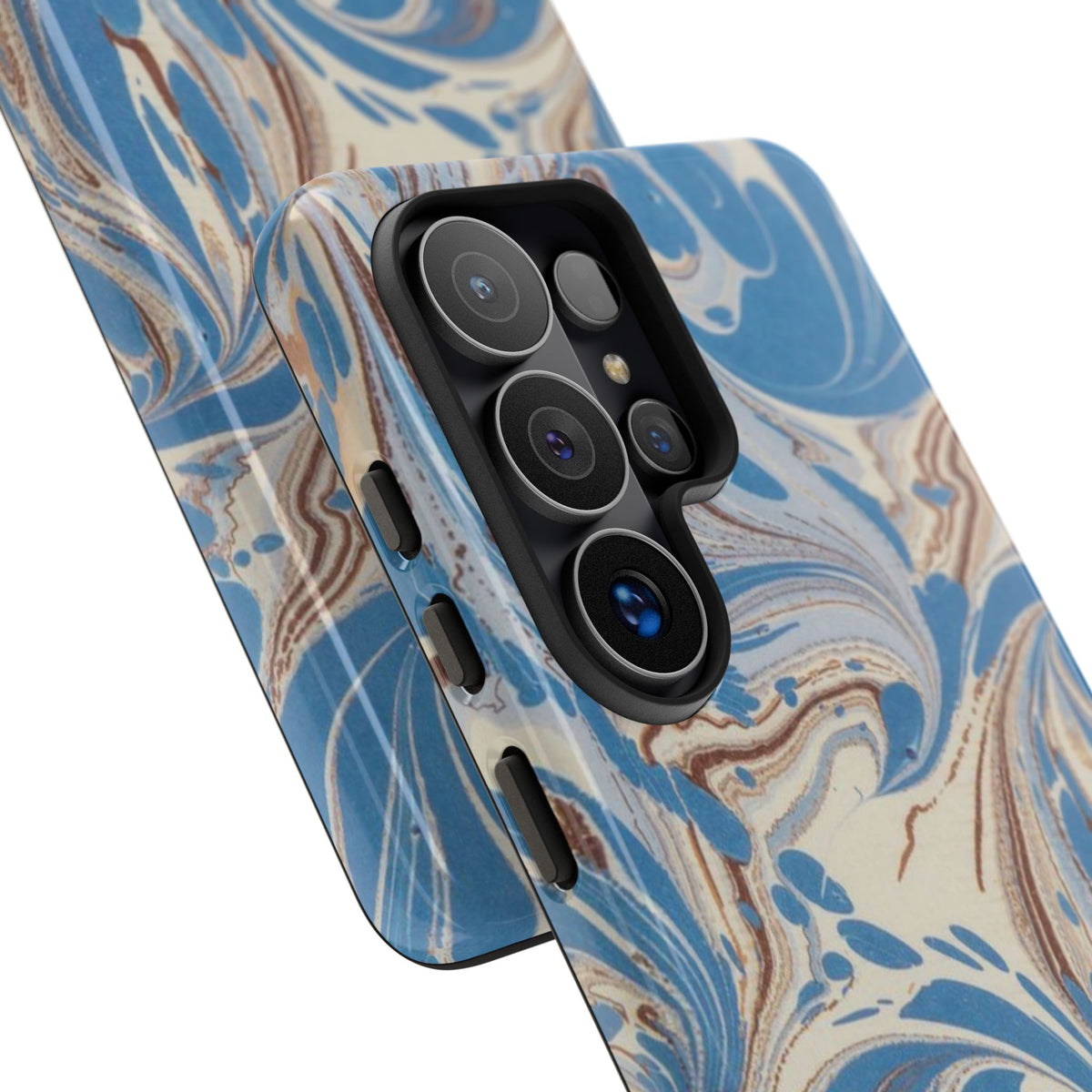 Blue Marble Swirl Phone Case