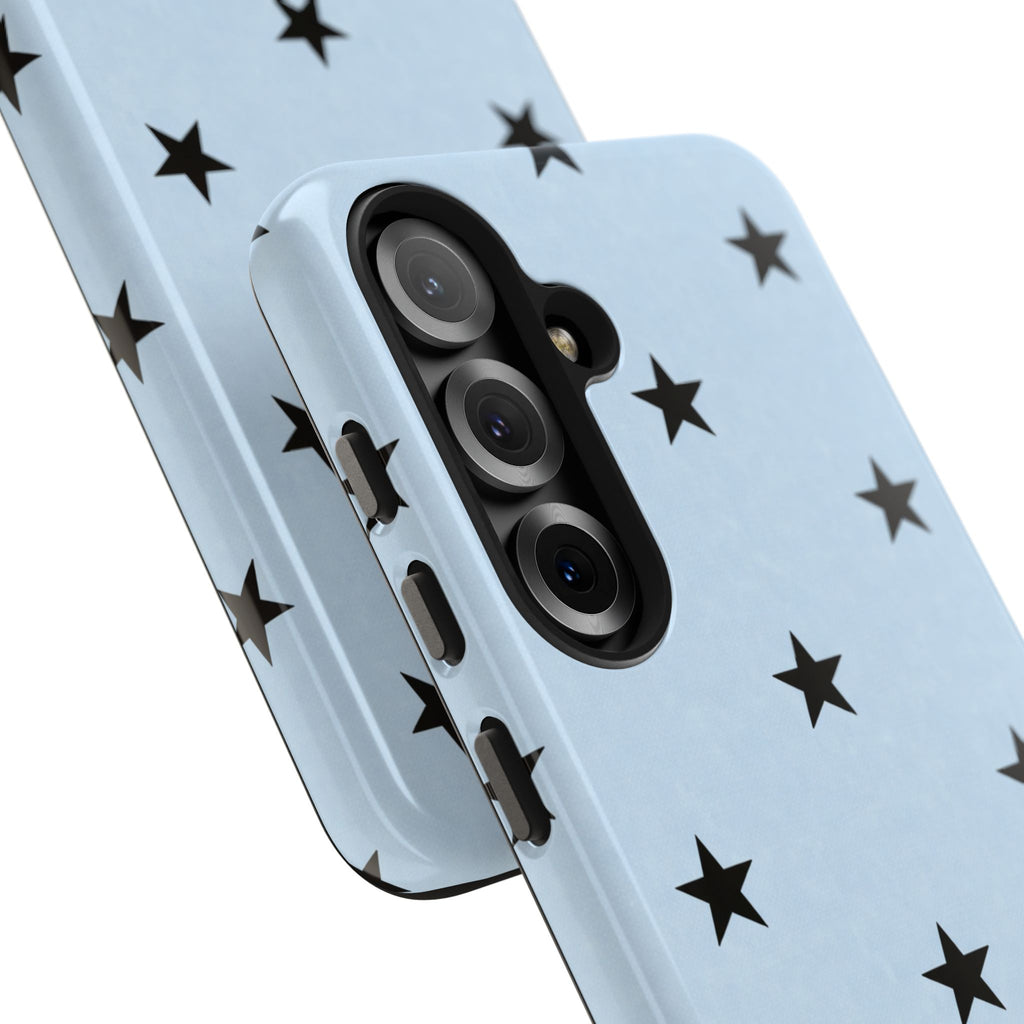 Star Baby Blue Cool Girl Phone Case