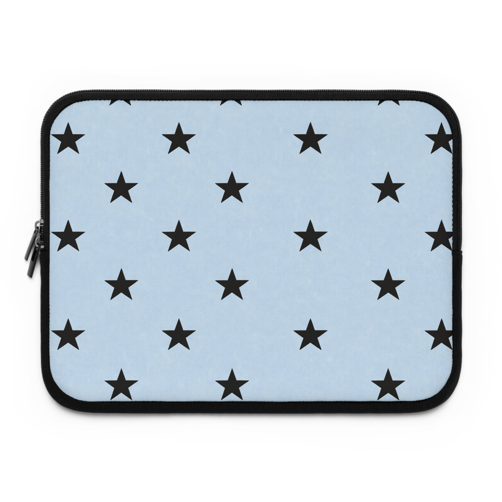 Baby Blue Star Laptop Sleeve