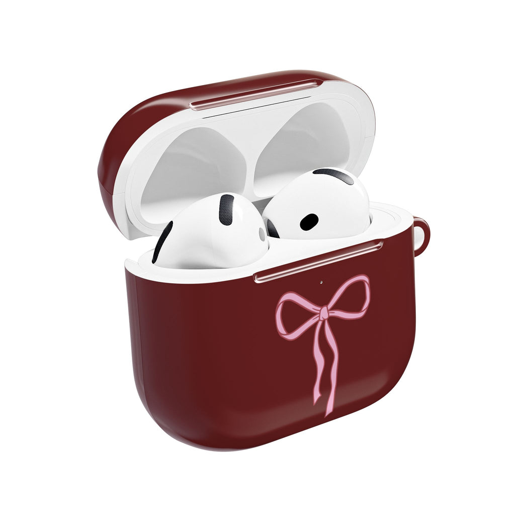 Burgundy AirPod Case