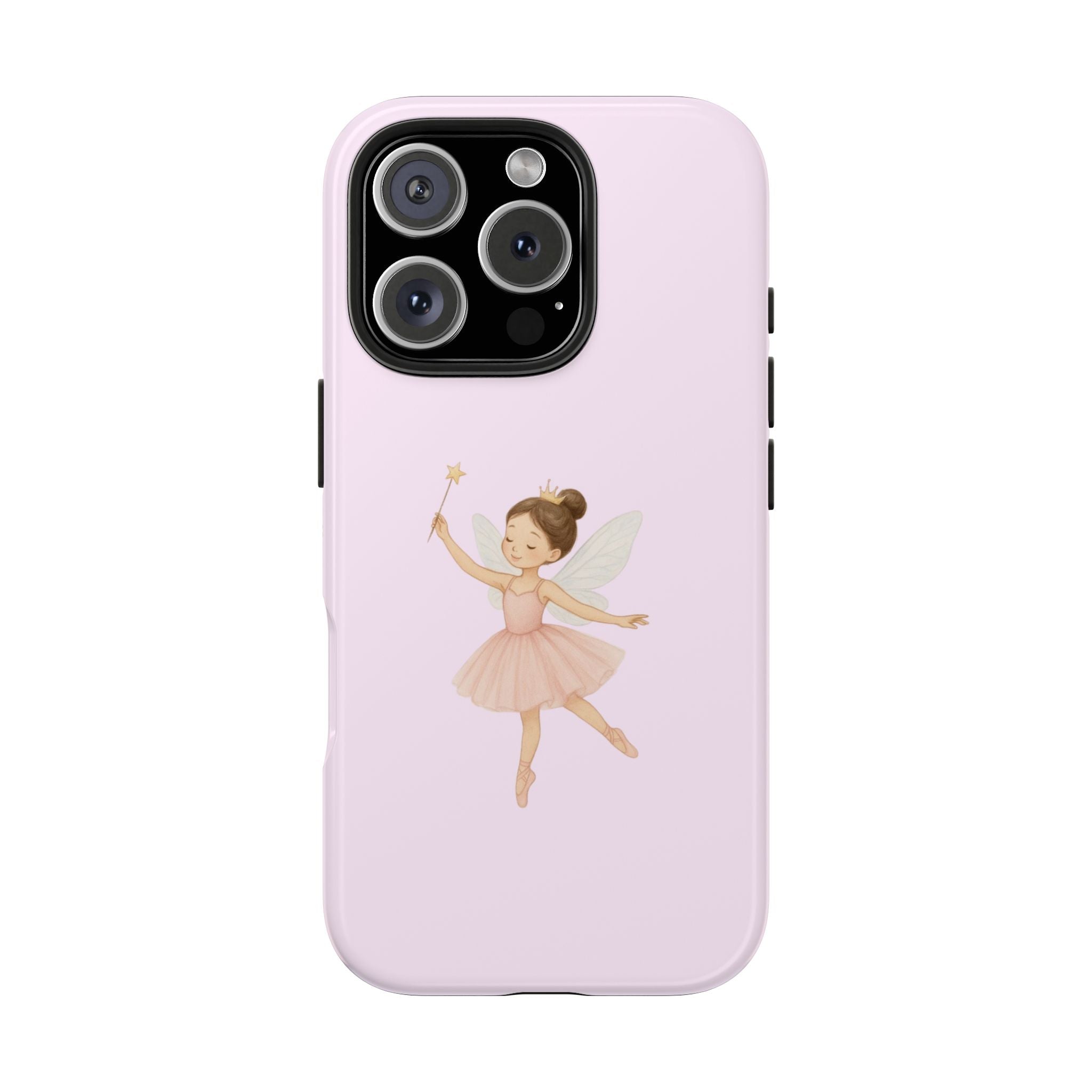 Pink Ballerina Tough Phone Case, Ballet Dancer Cute Phone Cover, Girly Protective Phone Case, Coquette Dancer Phone Accessories, Pretty Pink