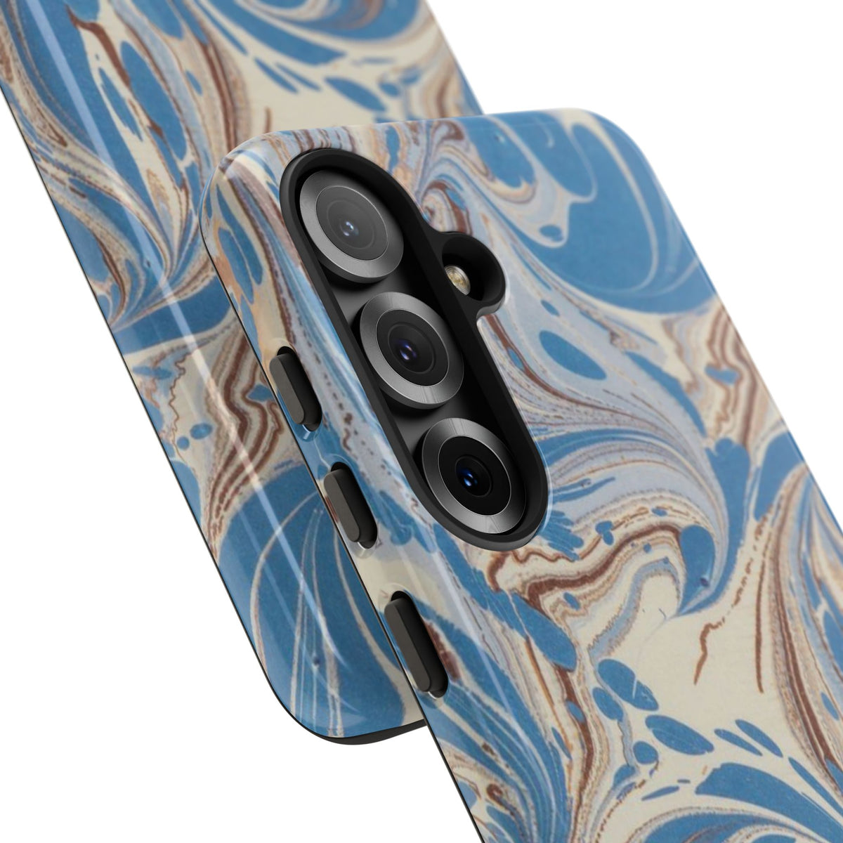 Blue Marble Swirl Phone Case