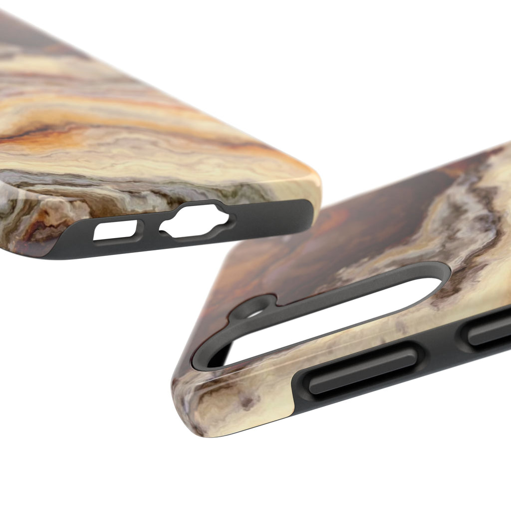 Brown Agate Marble Phone Case