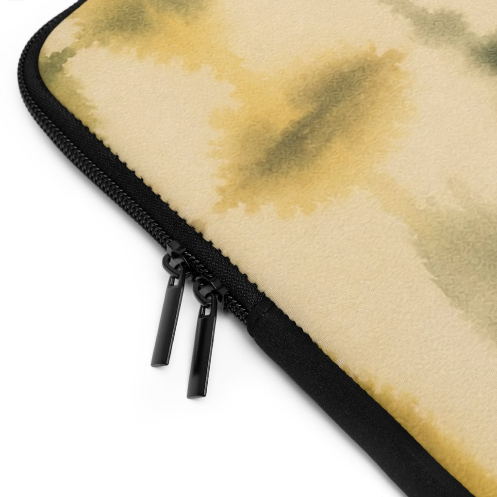 Abstract Watercolor Pattern Laptop Sleeve