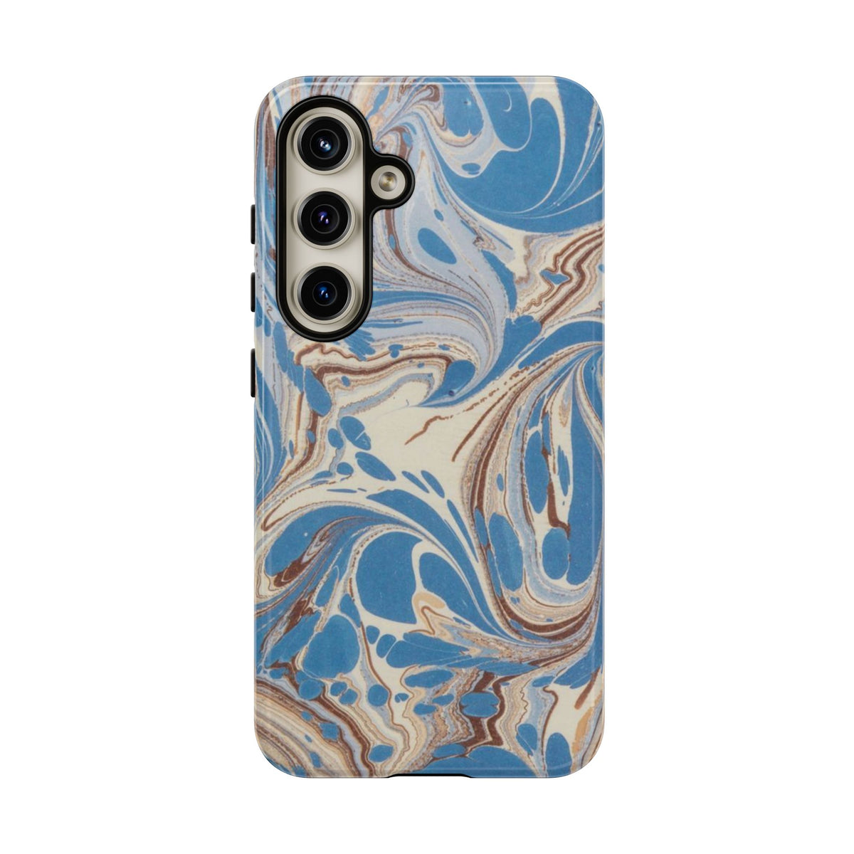 Blue Marble Swirl Phone Case