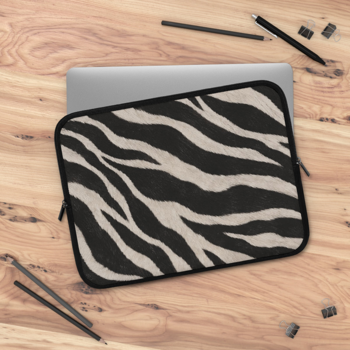 Zebra Print Laptop Sleeve