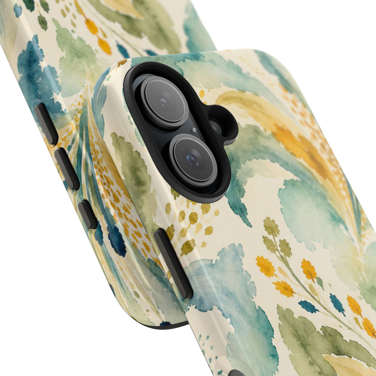 Watercolor Floral Swirl Phone Case | Tough Phone Case