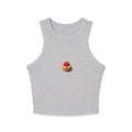 Strawberry Tart Illustration Tank Top | Mini Dessert Graphic