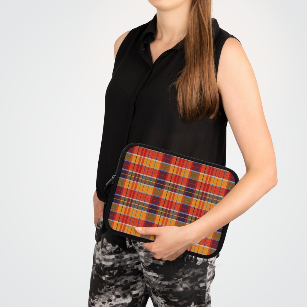 Autumn Plaid Laptop Sleeve