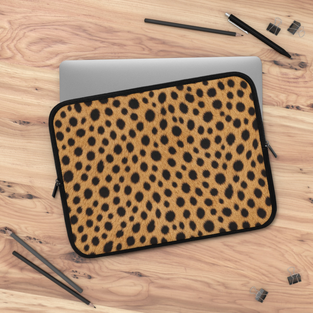 Leopard Print Laptop Sleeve