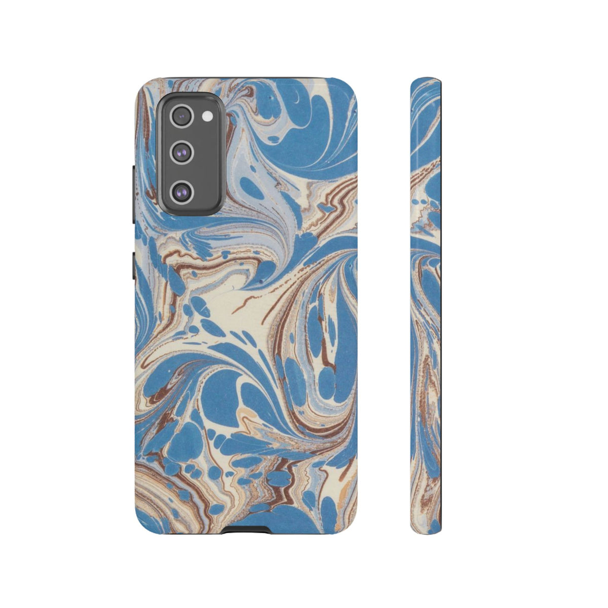 Blue Marble Swirl Phone Case