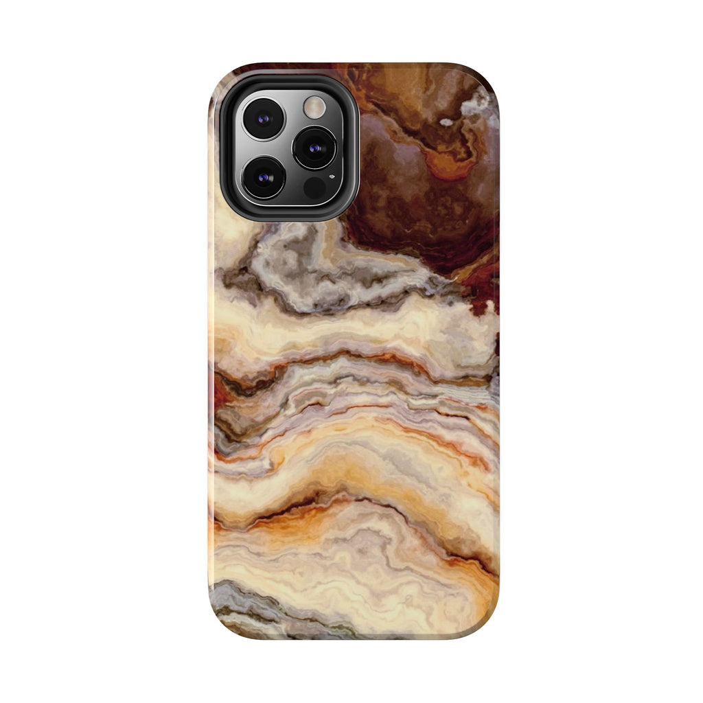 Brown Agate Marble Phone Case