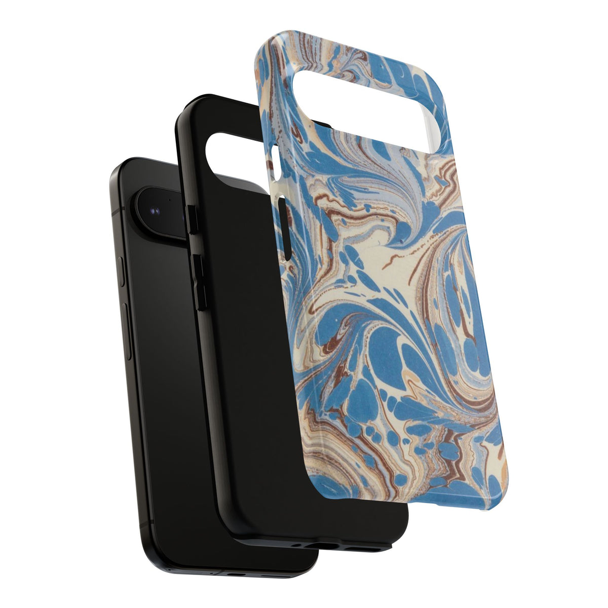 Blue Marble Swirl Phone Case