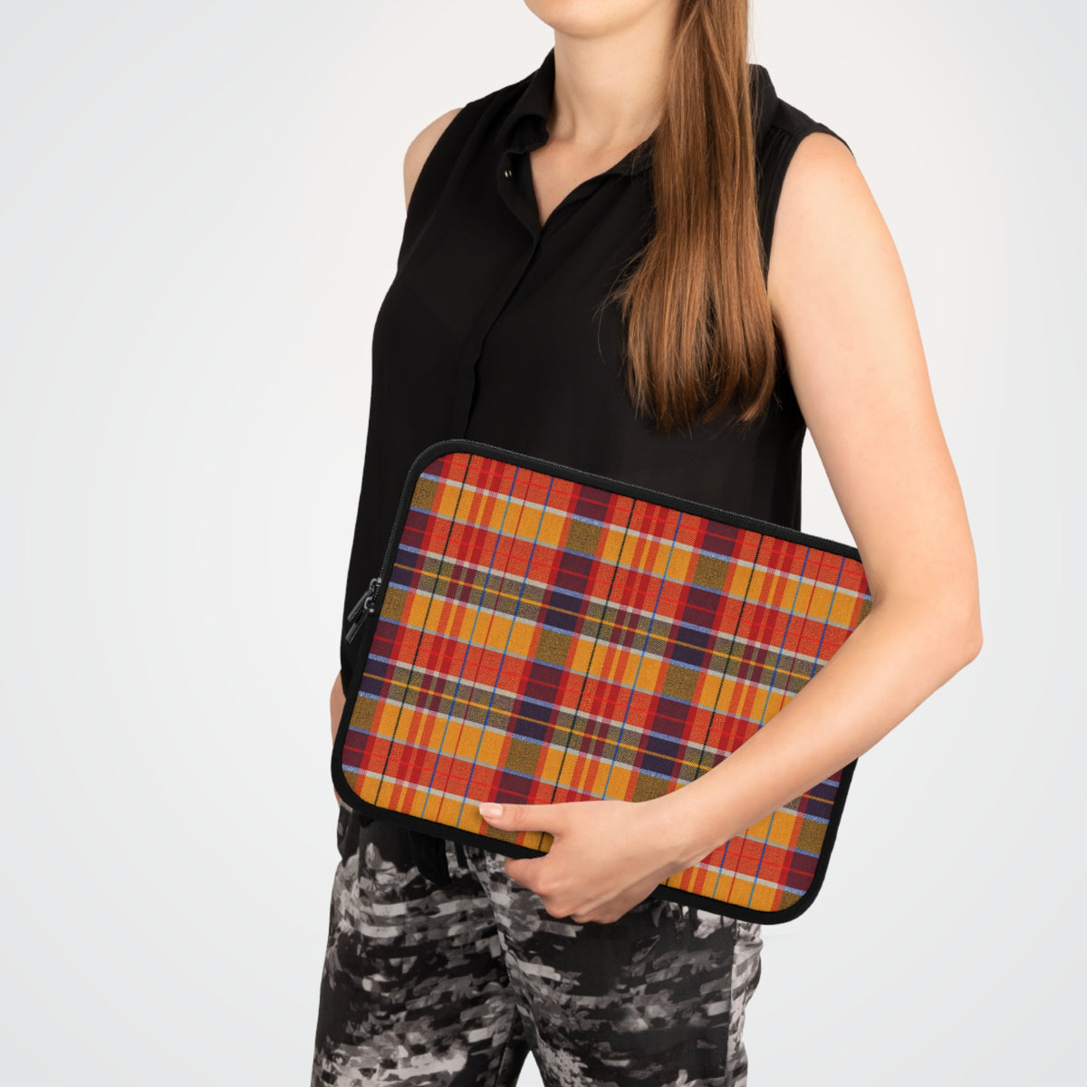Autumn Plaid Laptop Sleeve