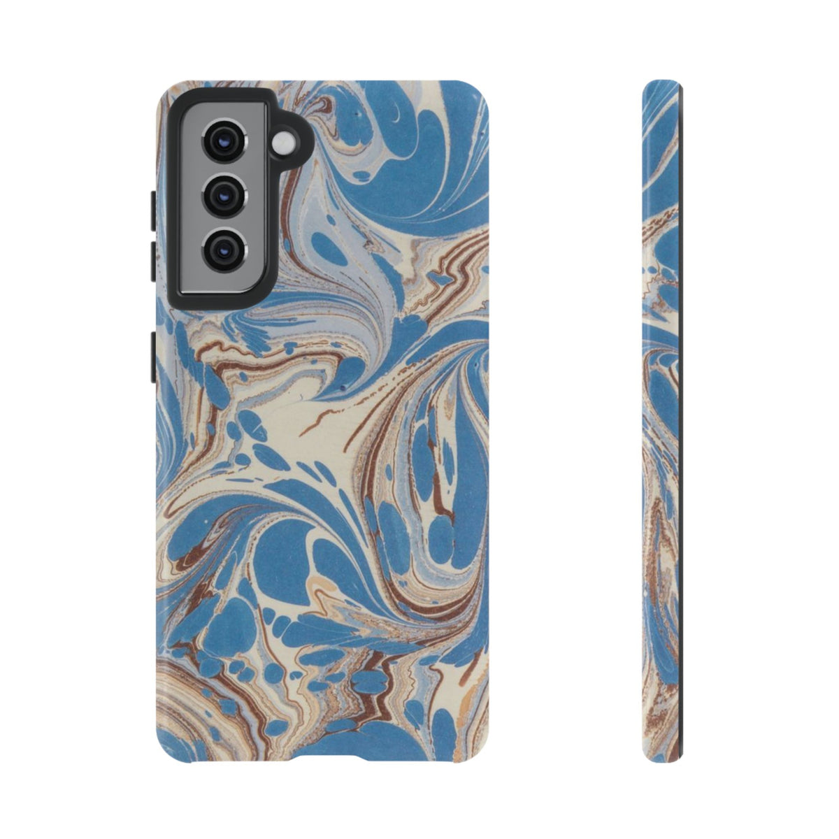 Blue Marble Swirl Phone Case