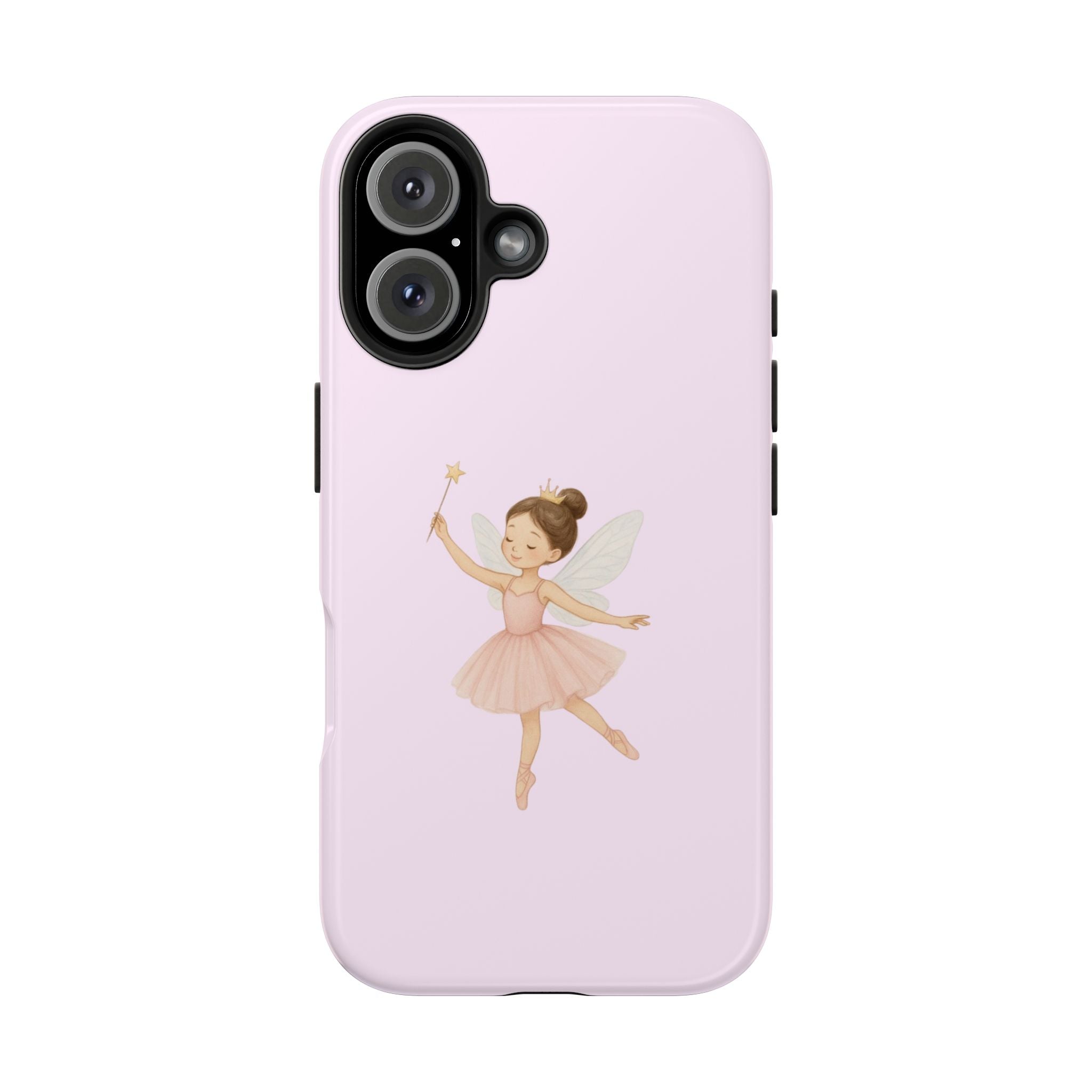 Pink Ballerina Tough Phone Case, Ballet Dancer Cute Phone Cover, Girly Protective Phone Case, Coquette Dancer Phone Accessories, Pretty Pink