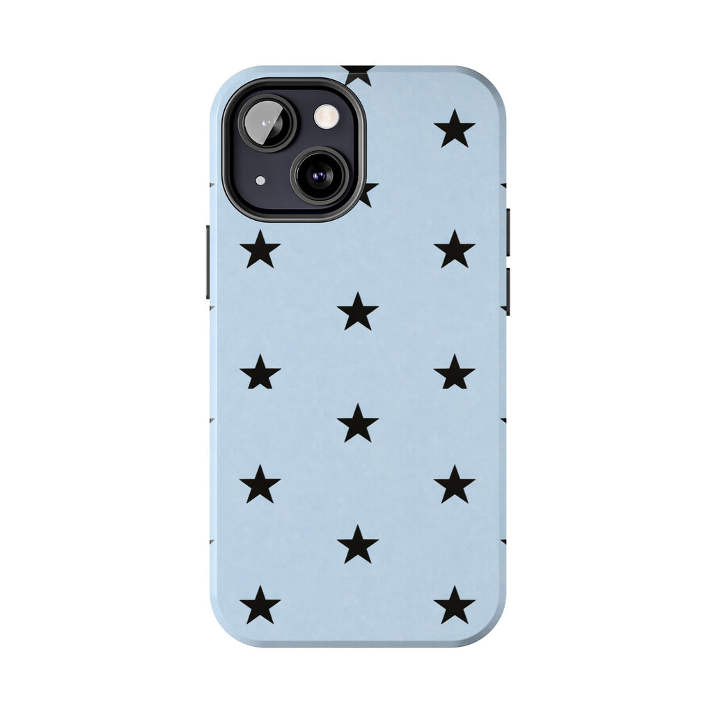Star Baby Blue Cool Girl Phone Case