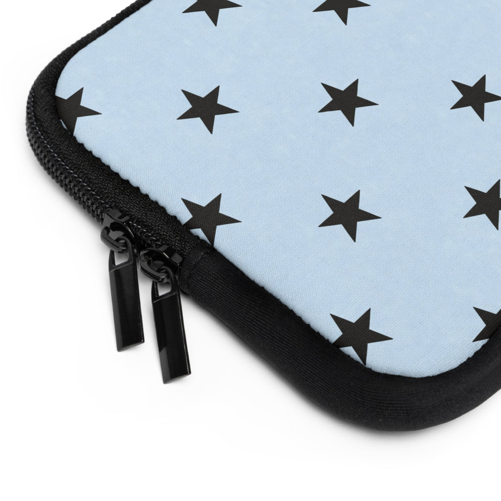 Baby Blue Star Laptop Sleeve