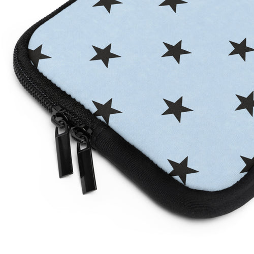Baby Blue Star Laptop Sleeve
