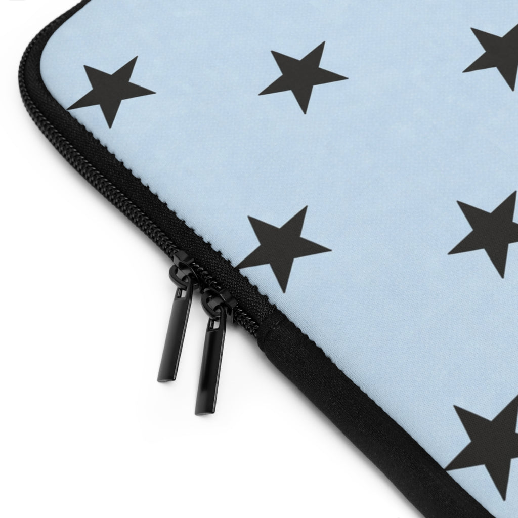 Baby Blue Star Laptop Sleeve