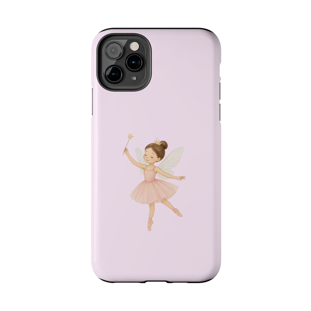 Pink Ballerina Tough Phone Case, Ballet Dancer Cute Phone Cover, Girly Protective Phone Case, Coquette Dancer Phone Accessories, Pretty Pink