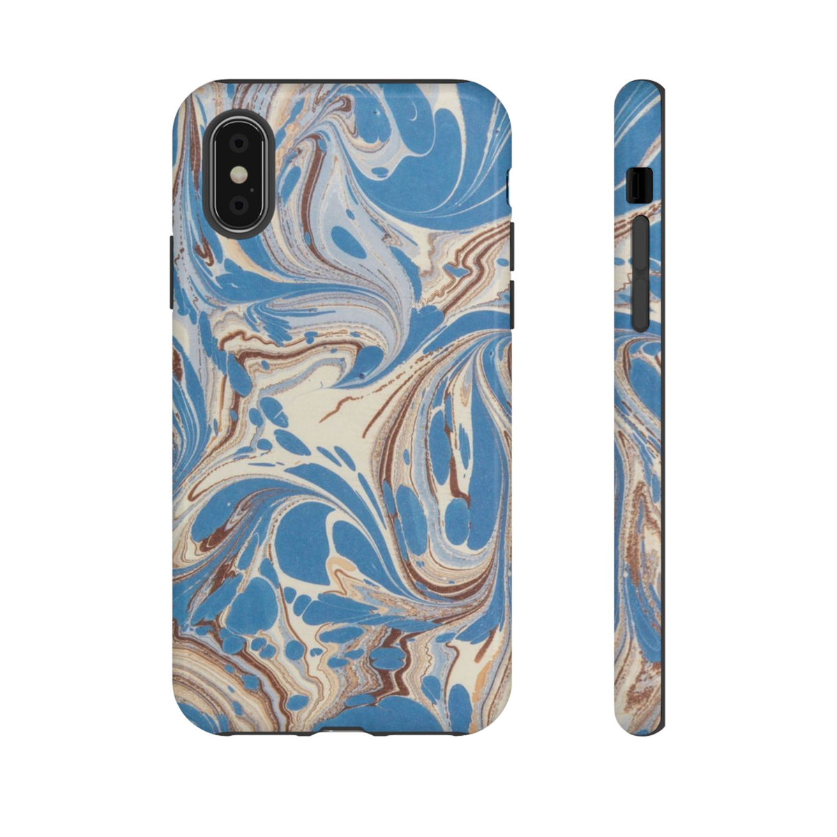 Blue Marble Swirl Phone Case