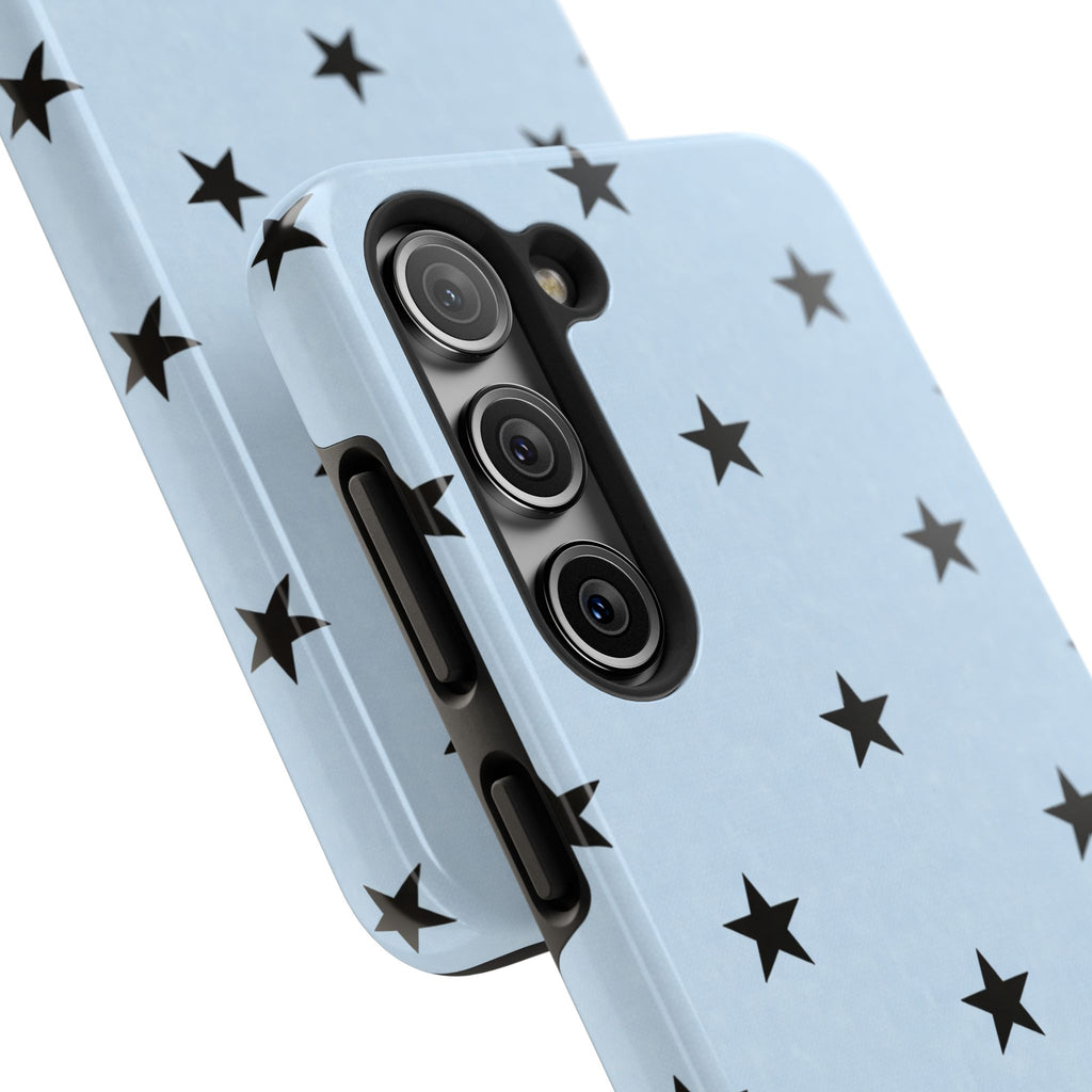 Star Baby Blue Cool Girl Phone Case