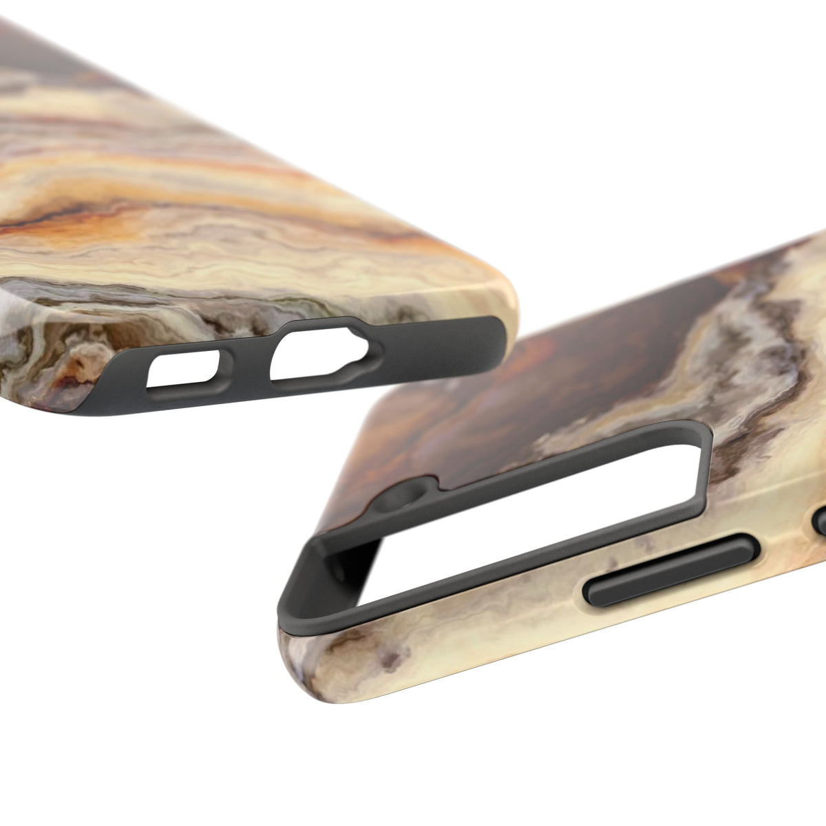 Brown Agate Marble Phone Case