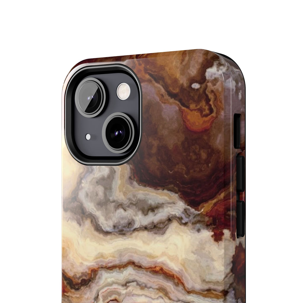 Brown Agate Marble Phone Case