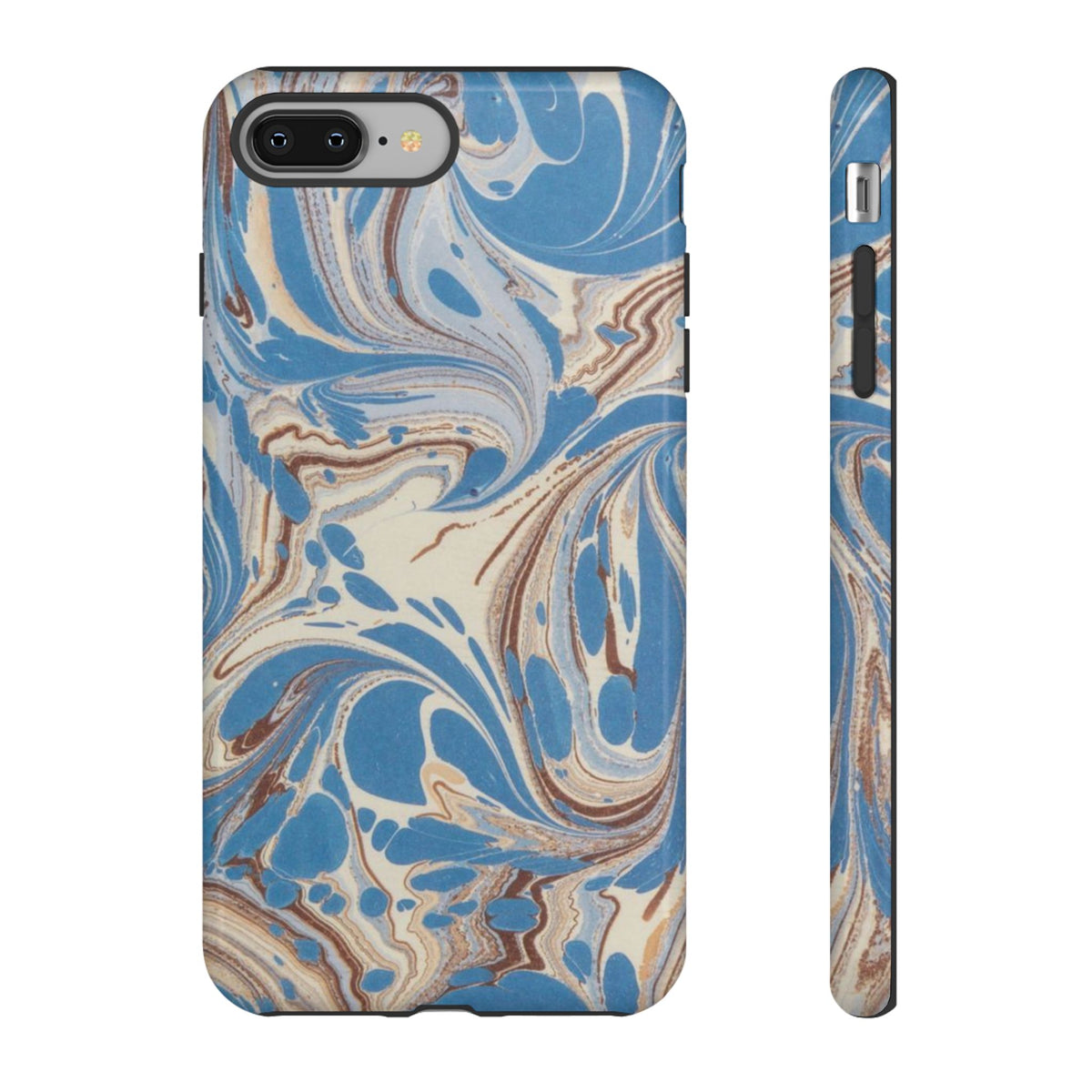 Blue Marble Swirl Phone Case