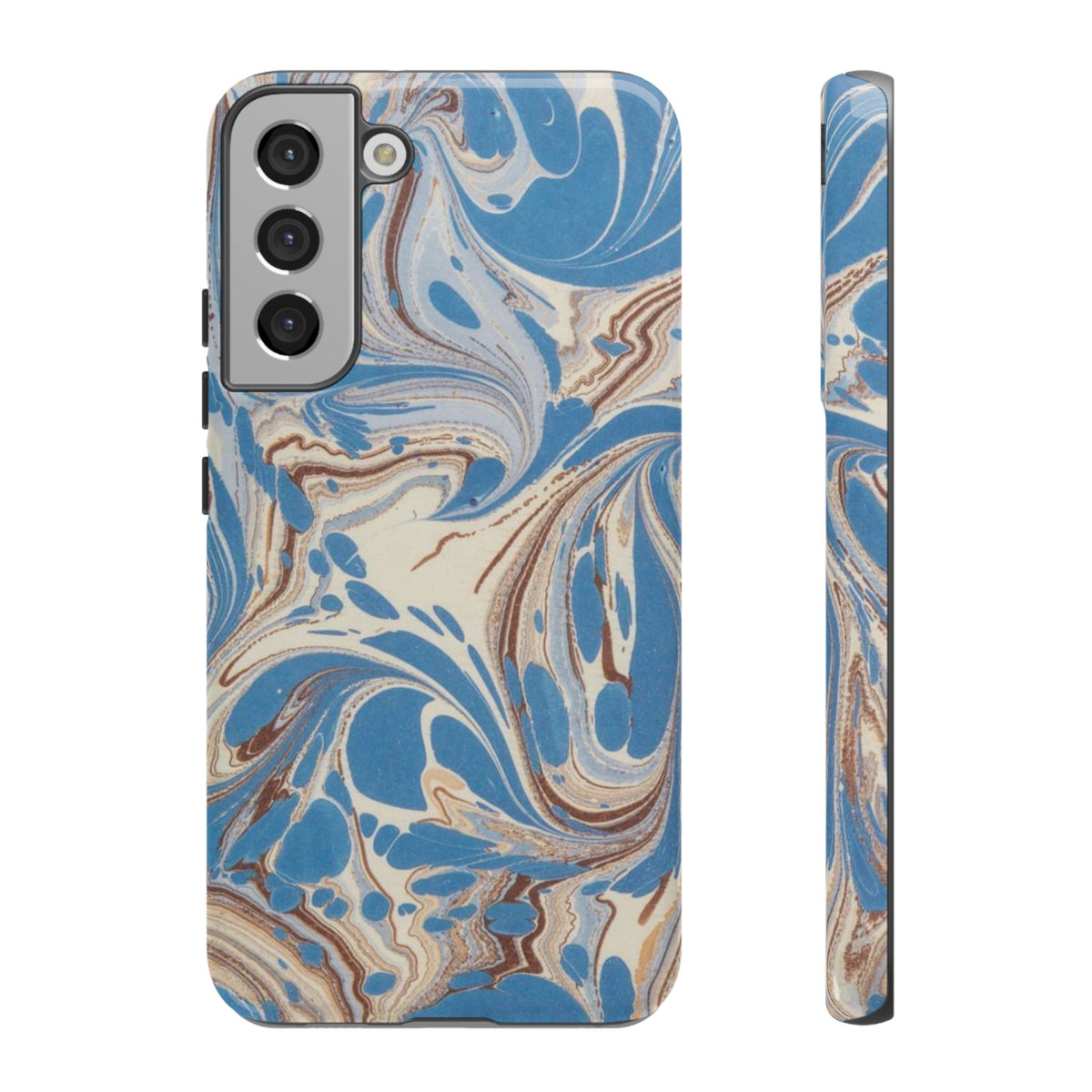 Blue Marble Swirl Phone Case