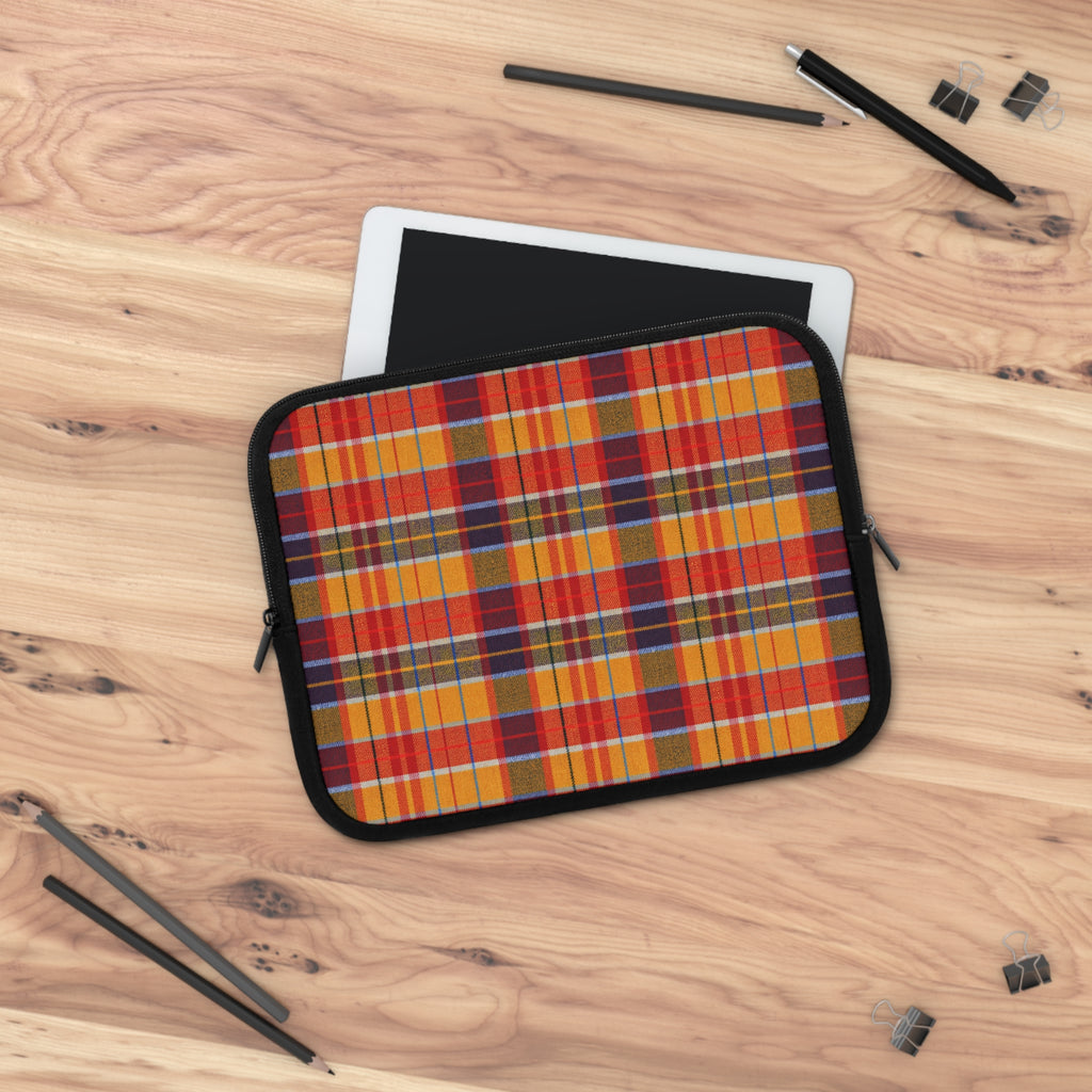 Autumn Plaid Laptop Sleeve
