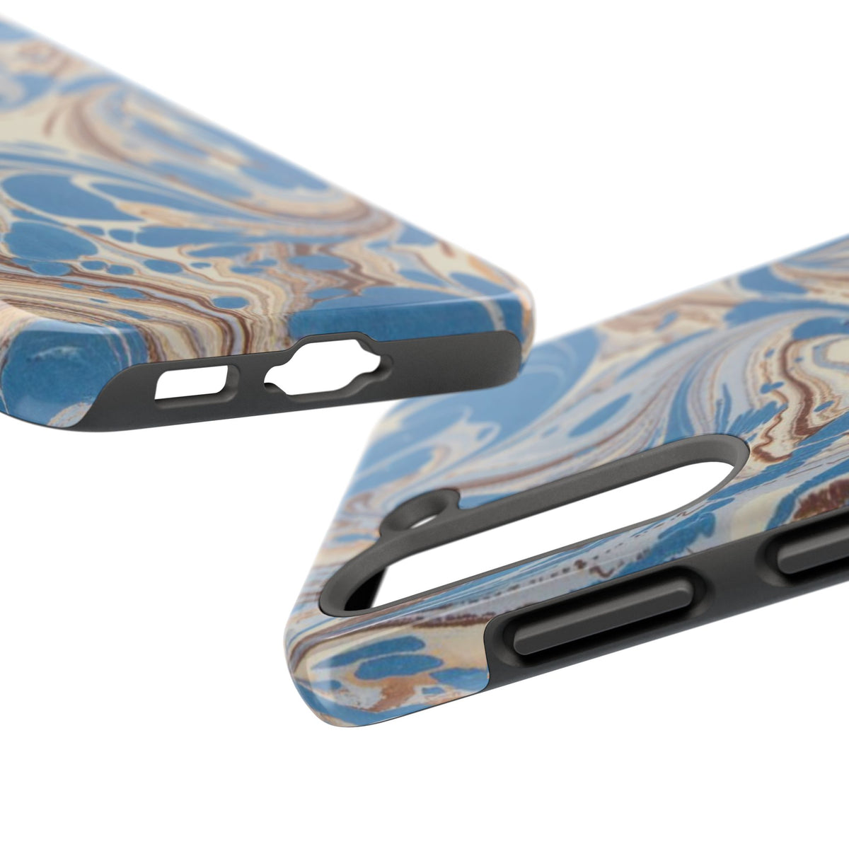 Blue Marble Swirl Phone Case