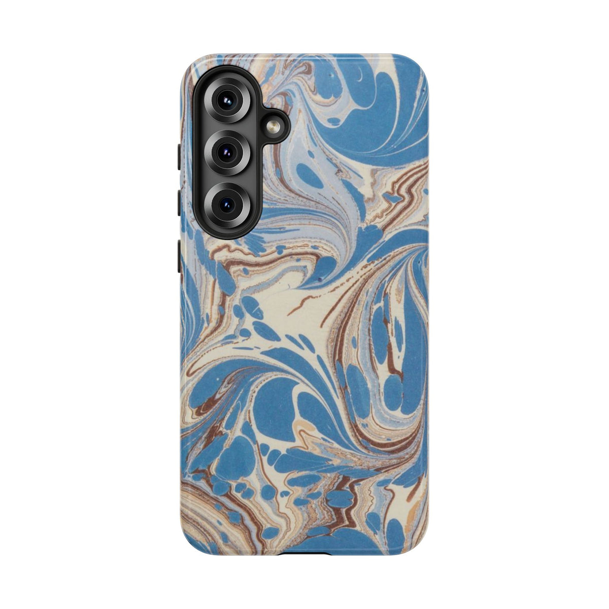 Blue Marble Swirl Phone Case