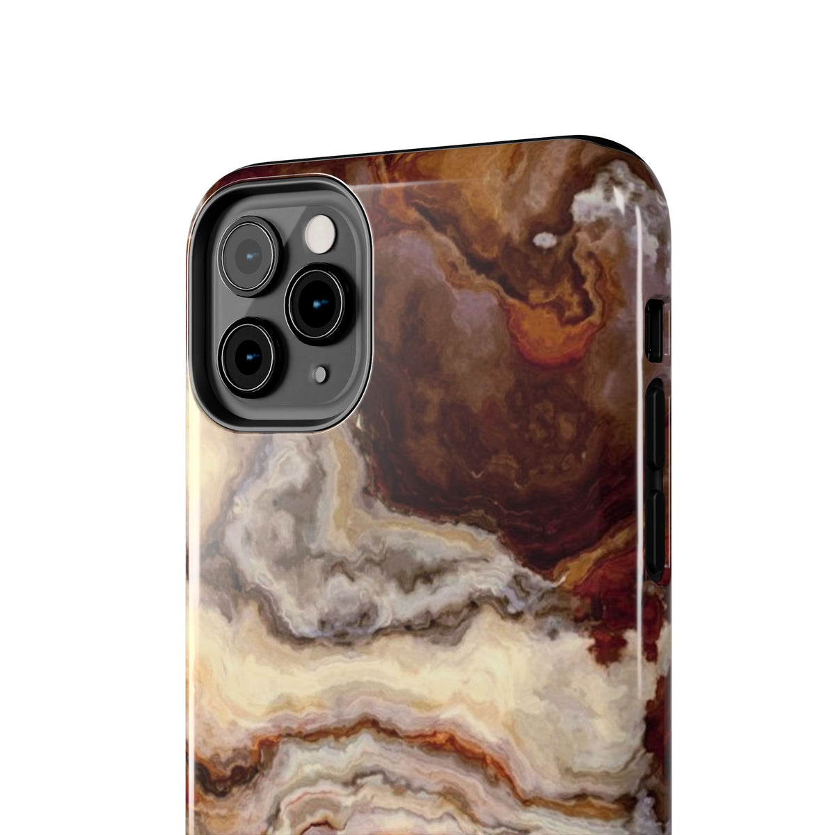 Brown Agate Marble Phone Case