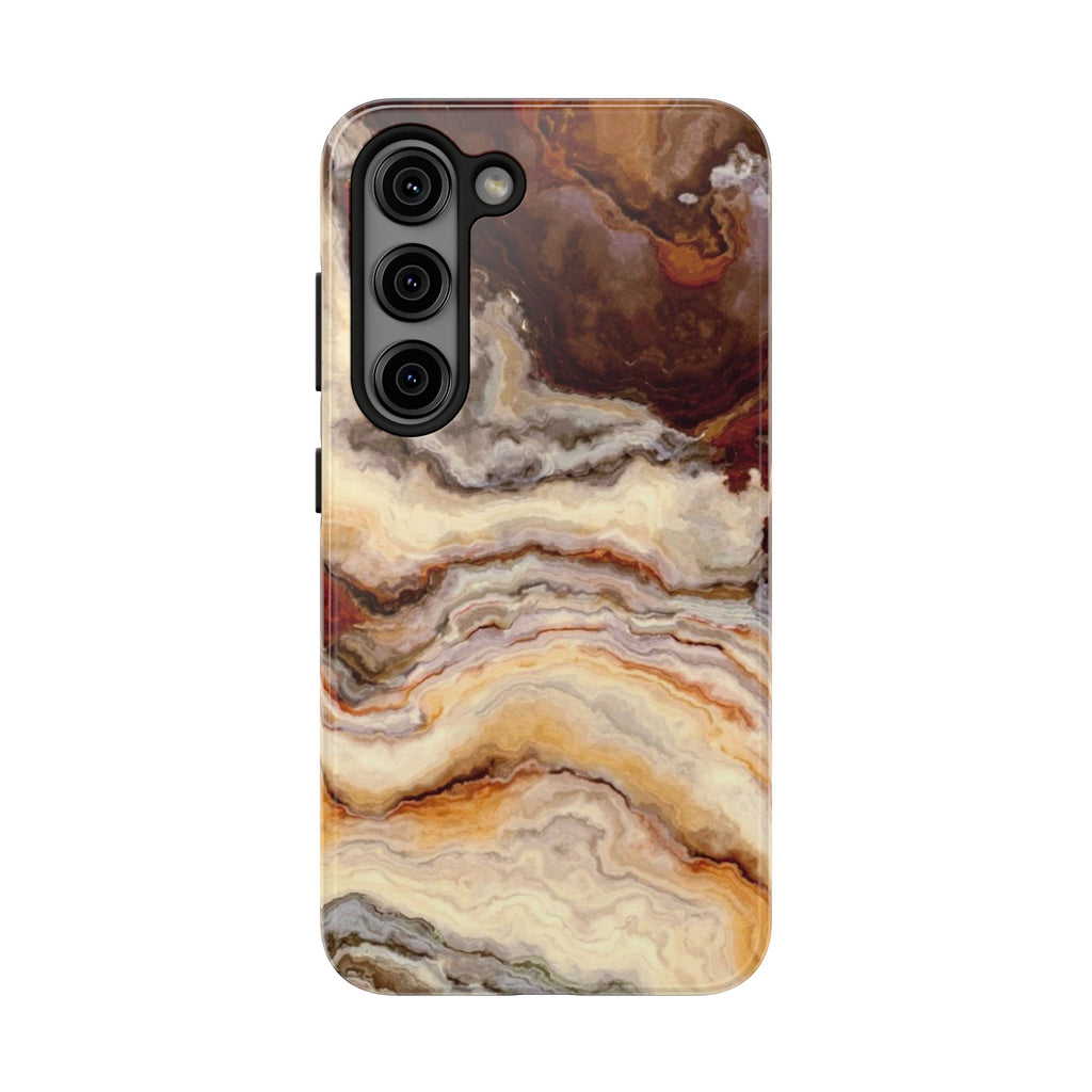 Brown Agate Marble Phone Case