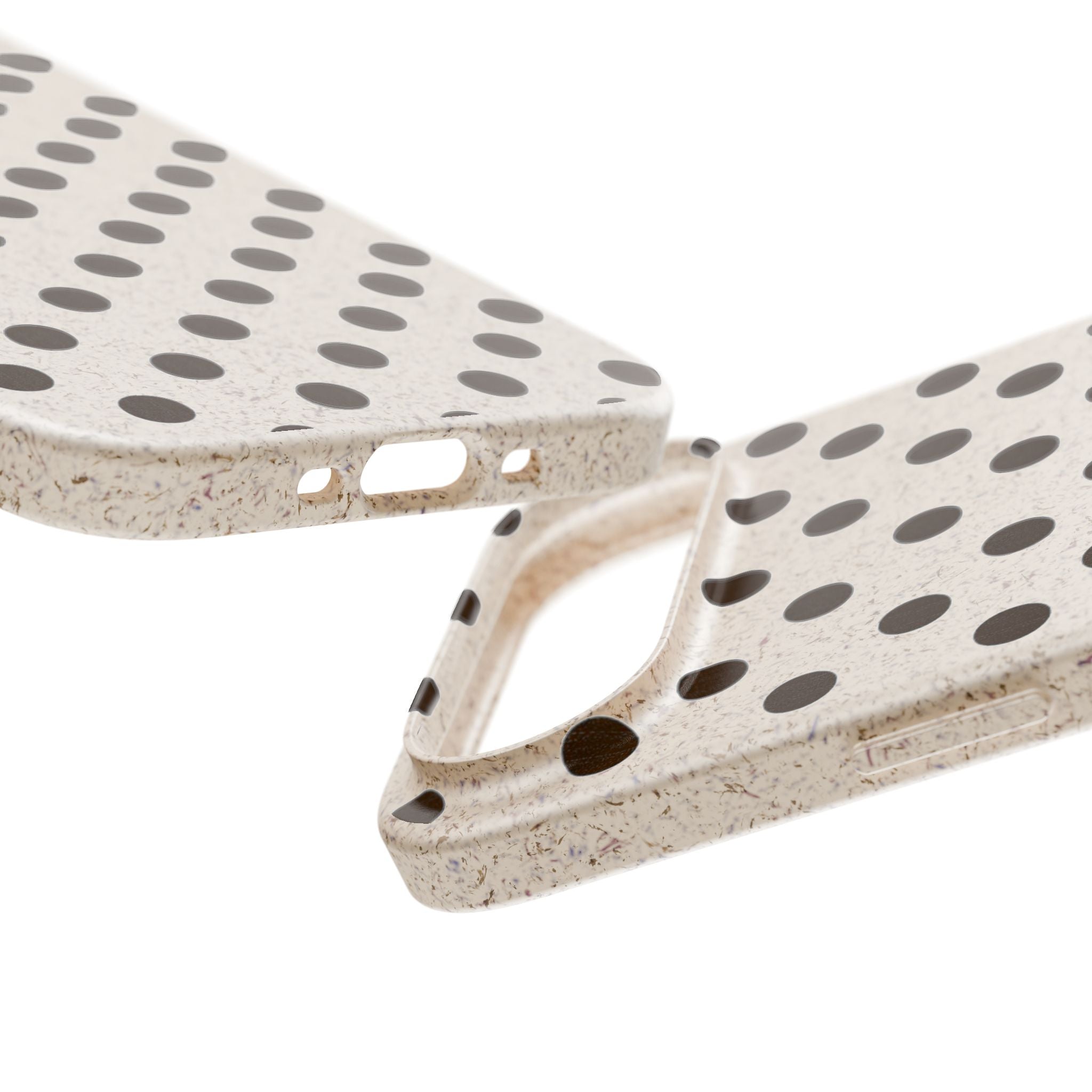 Eco-Friendly Polka Dot Phone Case — Biodegradable Protective Cover