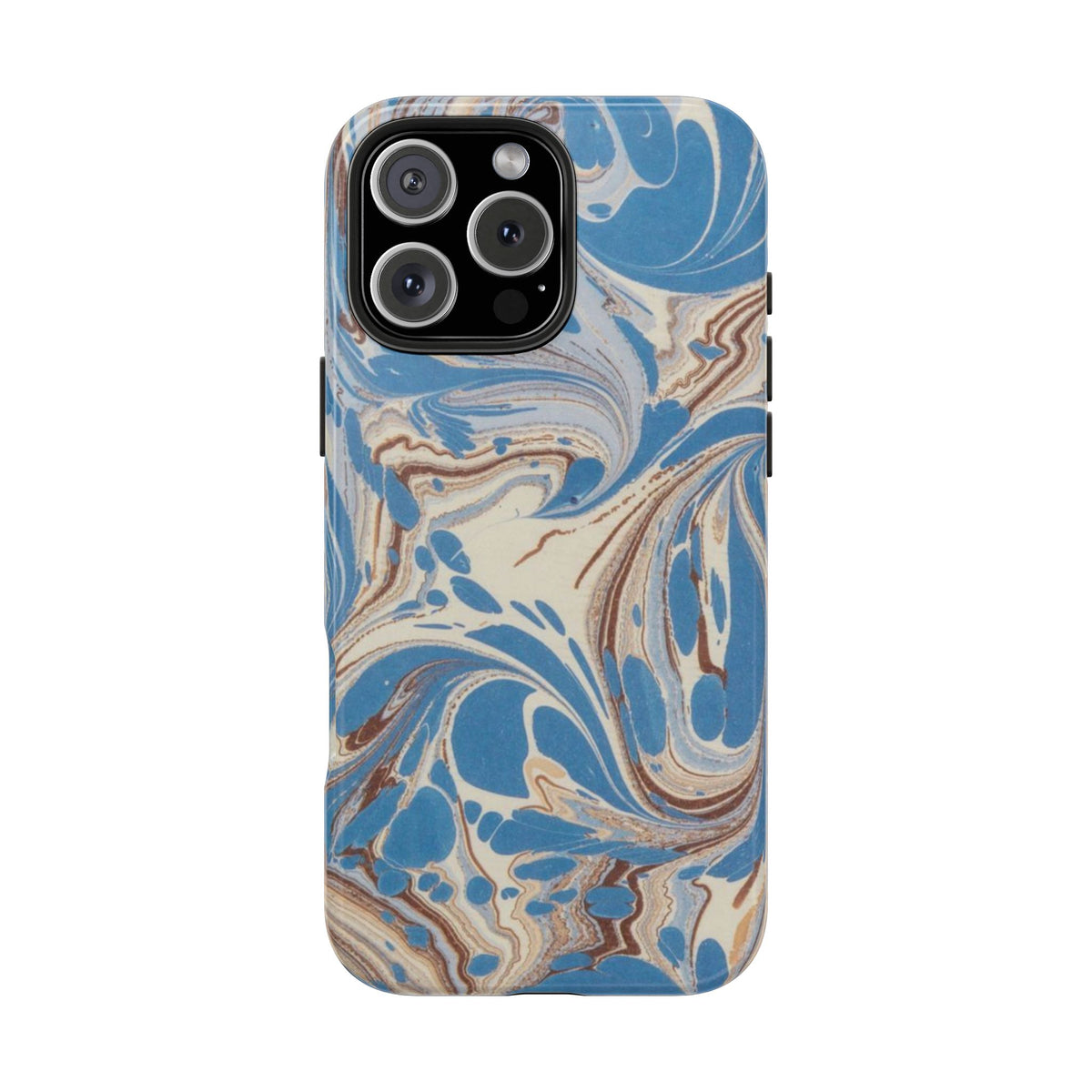 Blue Marble Swirl Phone Case