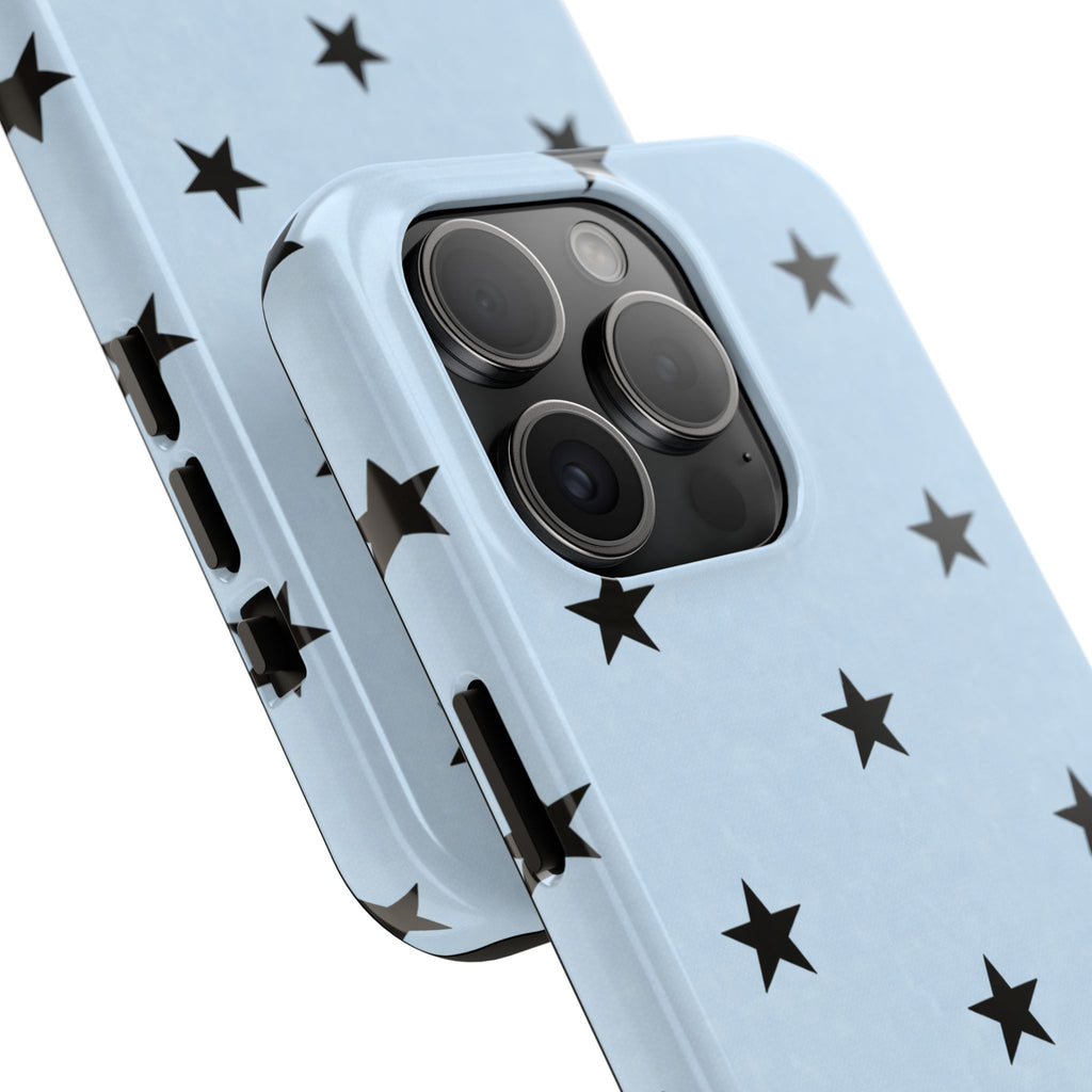 Star Baby Blue Cool Girl Phone Case