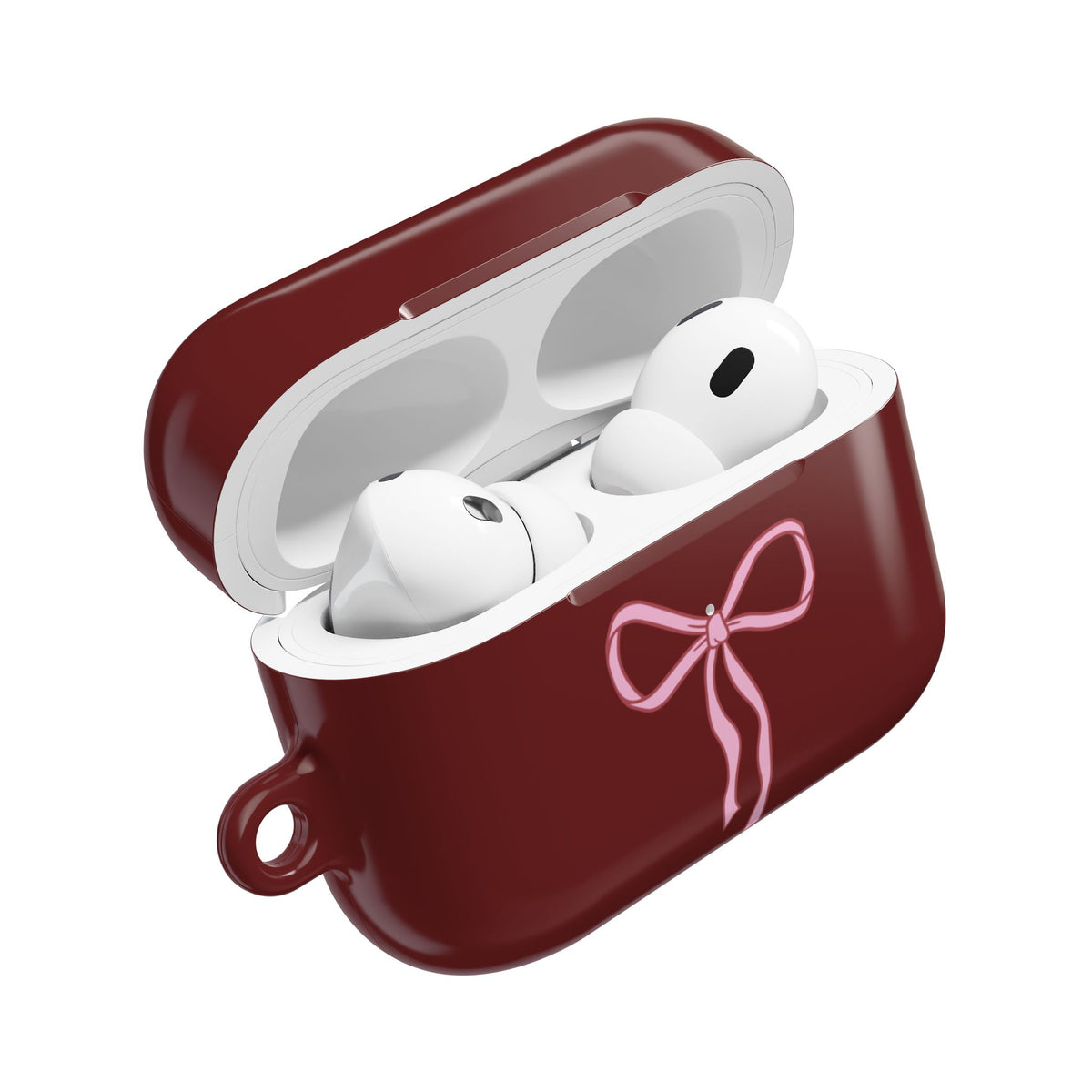 Burgundy AirPod Case