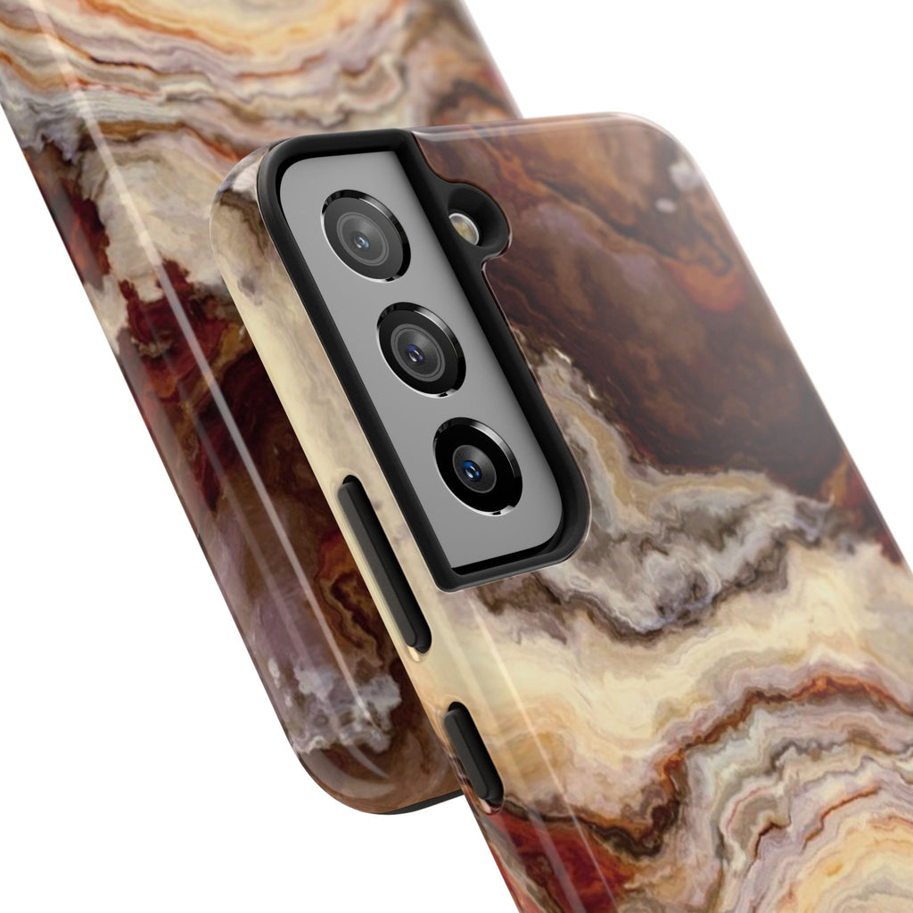 Brown Agate Marble Phone Case