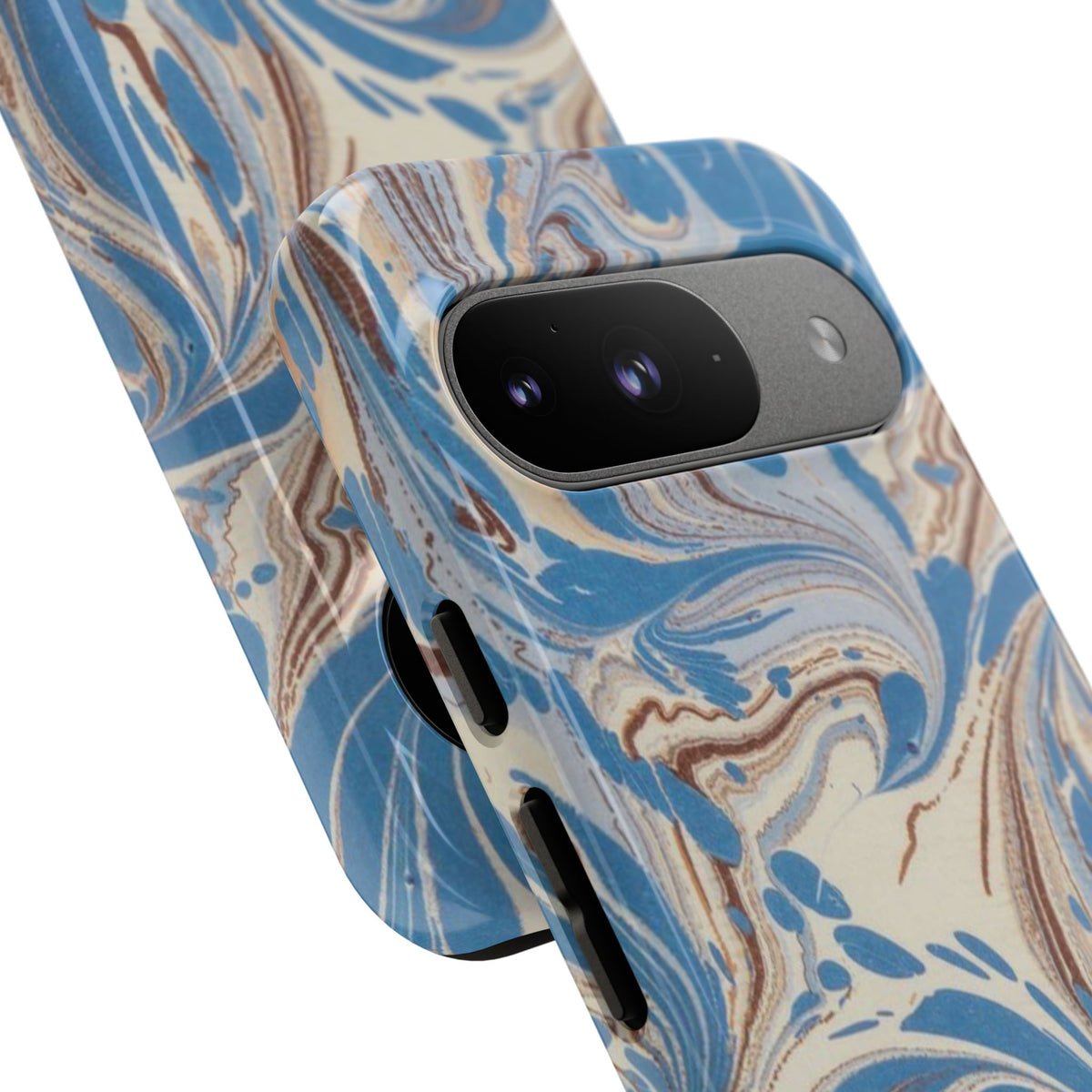 Blue Marble Swirl Phone Case