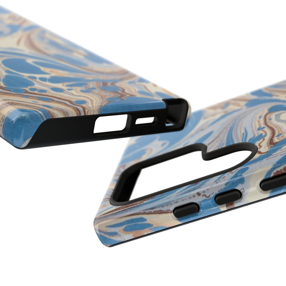Blue Marble Swirl Phone Case