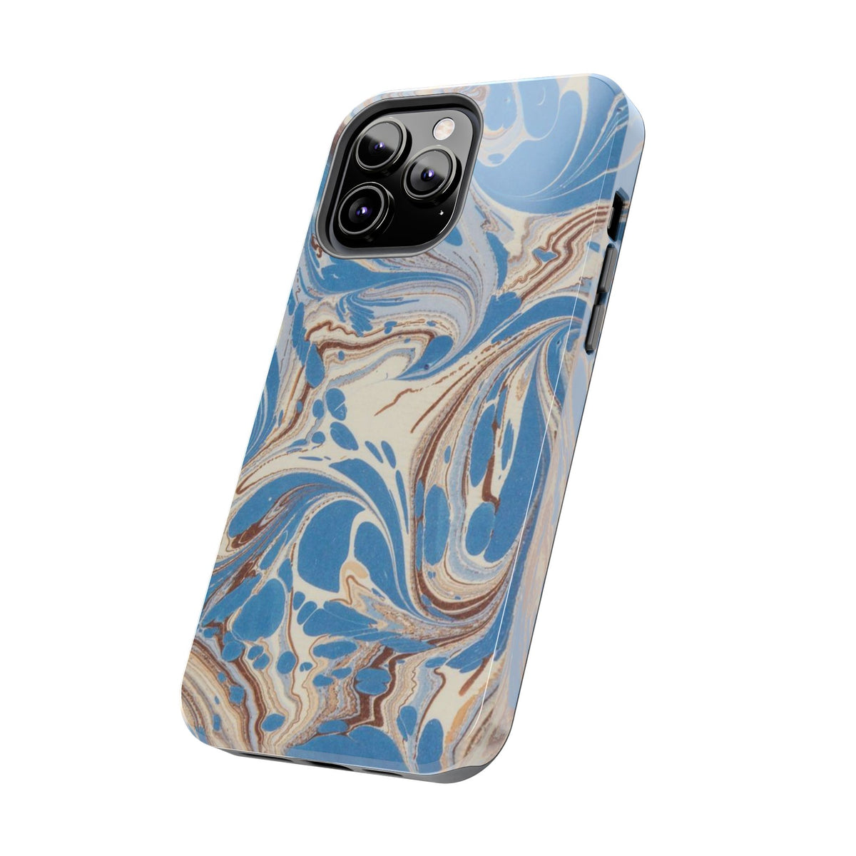Blue Marble Swirl Phone Case