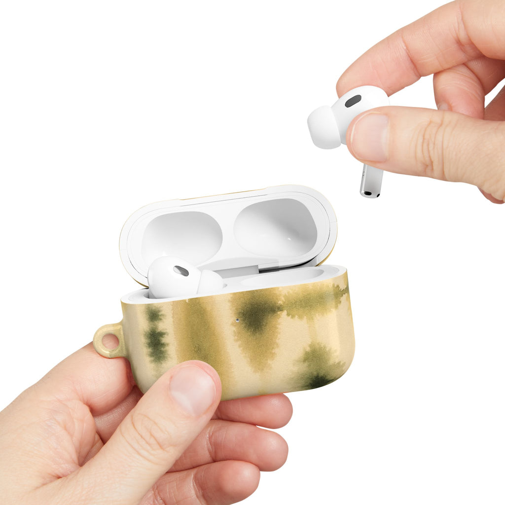 Watercolor Yellow AirPod Case