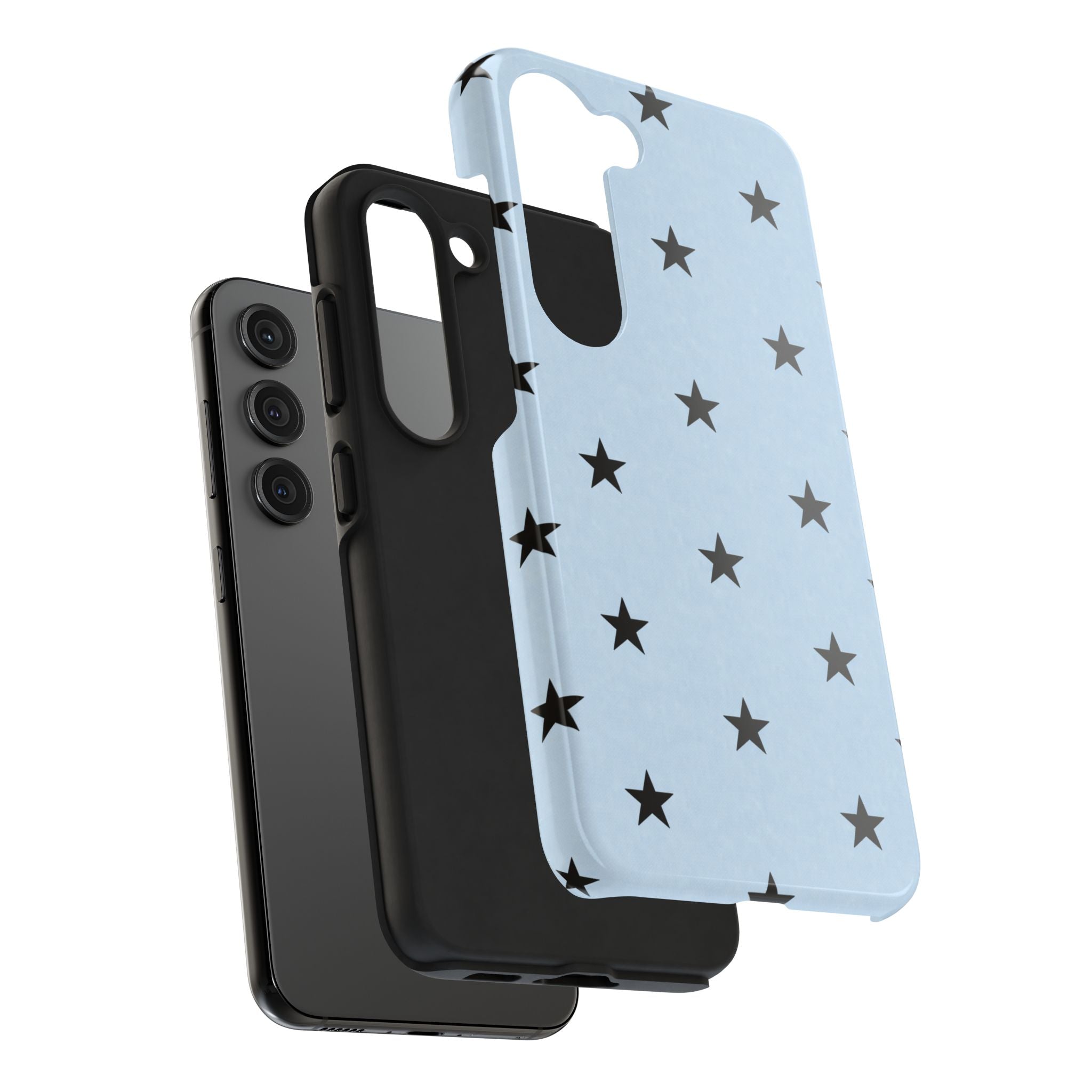 Star Baby Blue Cool Girl Phone Case